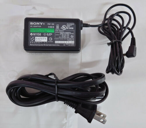 Adaptateur secteur d'origine neuf pour chargeur mural Sony PSP - EMBALLAGE EN VRAC - Photo 1 sur 12