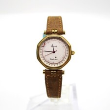 Orologio al Quarzo Barrett Grafio-Date Placcato Oro