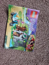 Lego Friends First Aid Jungle Bike 41032 mostly Complete With Instruction Manual