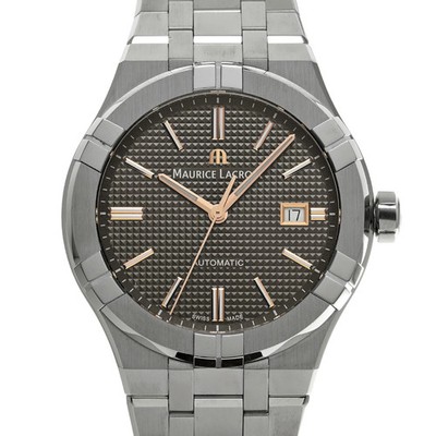 MAURICE LACROIX Icon Automatic AI6008-SS002-331-1 Herrenuhr gebraucht #51012