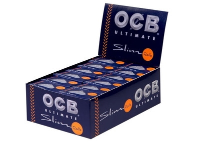 24 x OCB Ultimate Slim Rolls 4 m Papers Blättchen Zigarettenpapier Endlospapier