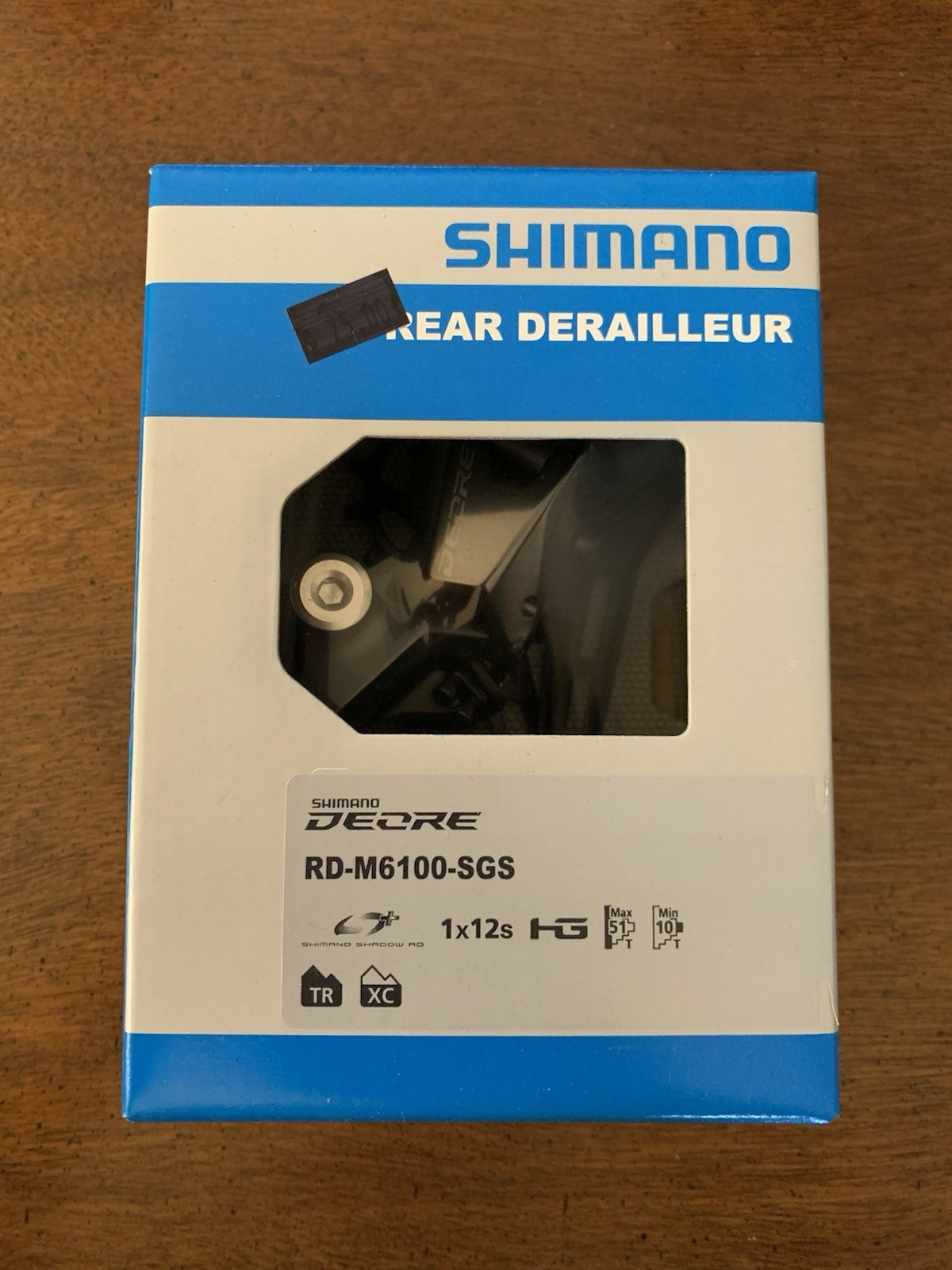 SHIMANO Deore RD-M6100-SGS Shadow 12 Speed Rear Derailleur MTB New