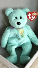 Ty Beanie Babies 2000  Ariel  In Memory 1981-1988 Rare Retired Pre-Owned