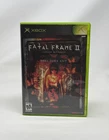 Fatal Frame II 2 Crimson Butterfly Original Xbox Game and Case Immaculate Disc