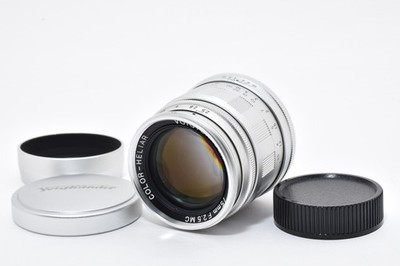 美品 Voigtländer Color-Heliar 75mm f/2.5MC No Fog [MINT /Test] Voigtlander Color Heliar 75mm F/2.5 MC Lens