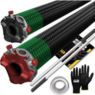 Garage Door Torsion Spring 243x1.75x38 with 1" Bearing, Gloves and Winding Bars