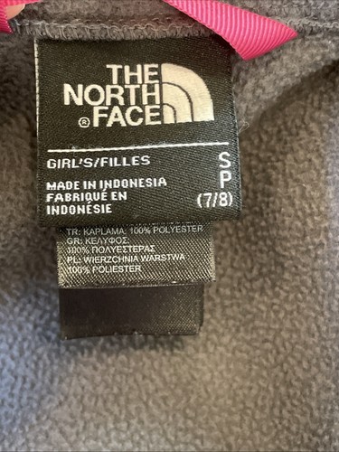 The North Face Girls Pink Gray Hooded Dryvent Windbreaker Jacket Girls Small 7/8 - Bild 16 von 24
