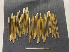 Vintage Gold Arrow Swizzle Sticks Drink Stirrer Multi  50 Ct Made In England