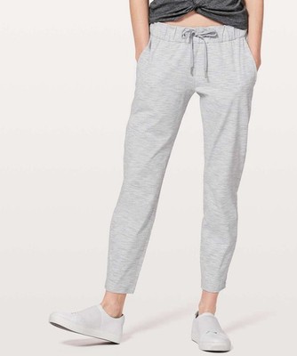 Lululemon On the Fly Pant 2 Wee Are From Space Nimbus Battleship IceGrey Size 12