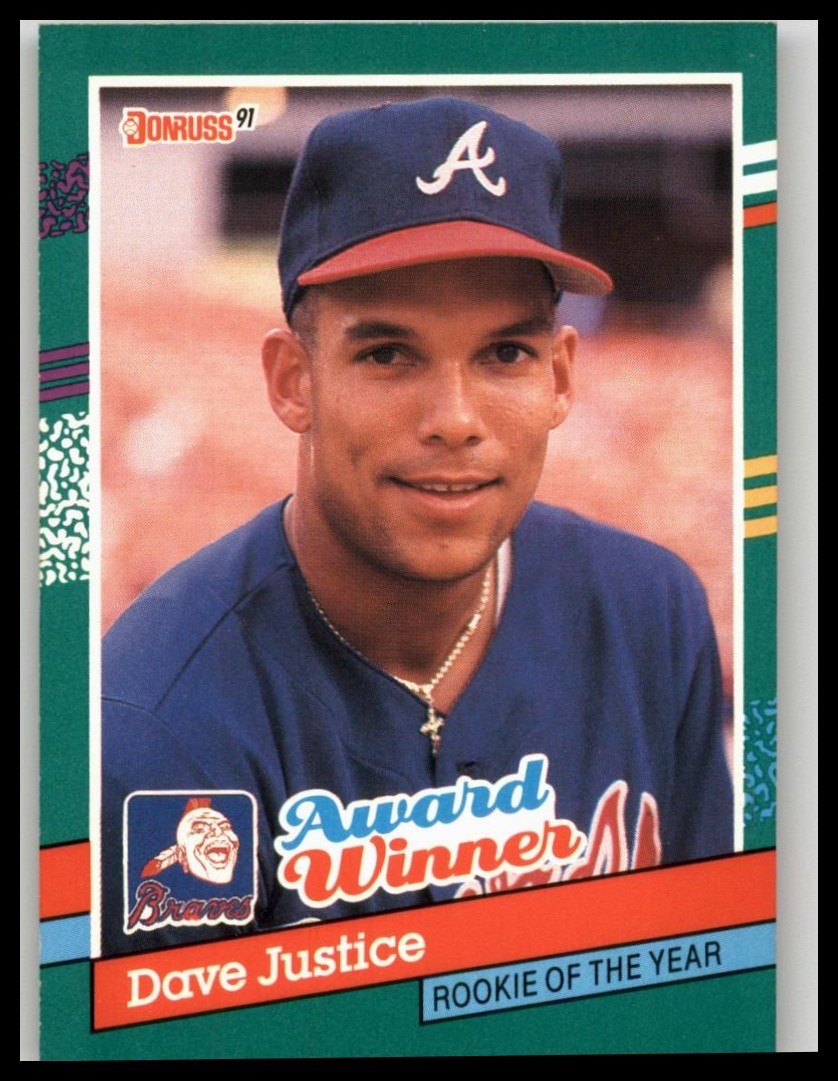 Dave Justice #683 (Baseball Cards 1991 Donruss) — is it worth grading?