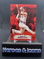 2025 Topps Stadium Club Andrew Benintendi #43 Red Parallel Chicago White Sox 🚨