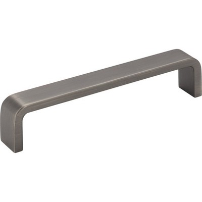 Elements 193-128BNBDL 128 mm C-C Brushed Pewter Square Asher Cabinet Pull