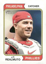 2023 Topps Heritage #117 J.T. Realmuto