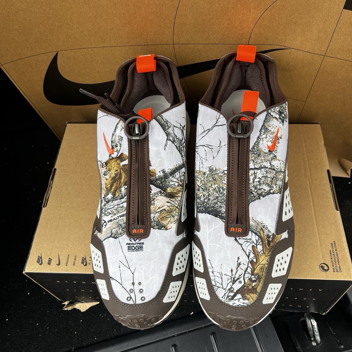 NEW Nike Air Max SNDR Sunder RealTree Camo Orewood NBY 