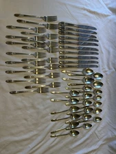 First Love 1937 Spoons Fork Knives 49pc Assortment