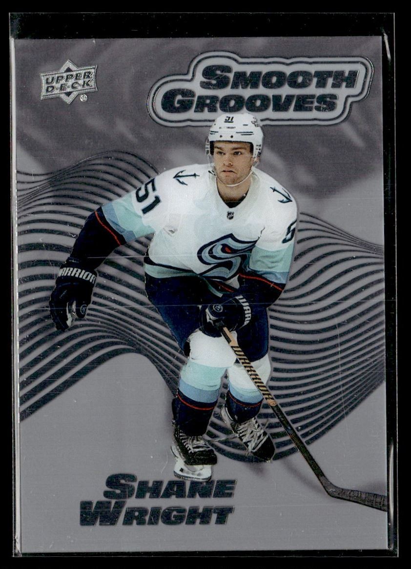 2022-23 Upper Deck Smooth Grooves Shane Wright Seattle Kraken #SG35