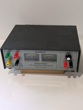 Elenco XP-581A Quad Power Linear Regulated Power Supply 0-20V 5V 12V -12V Tested