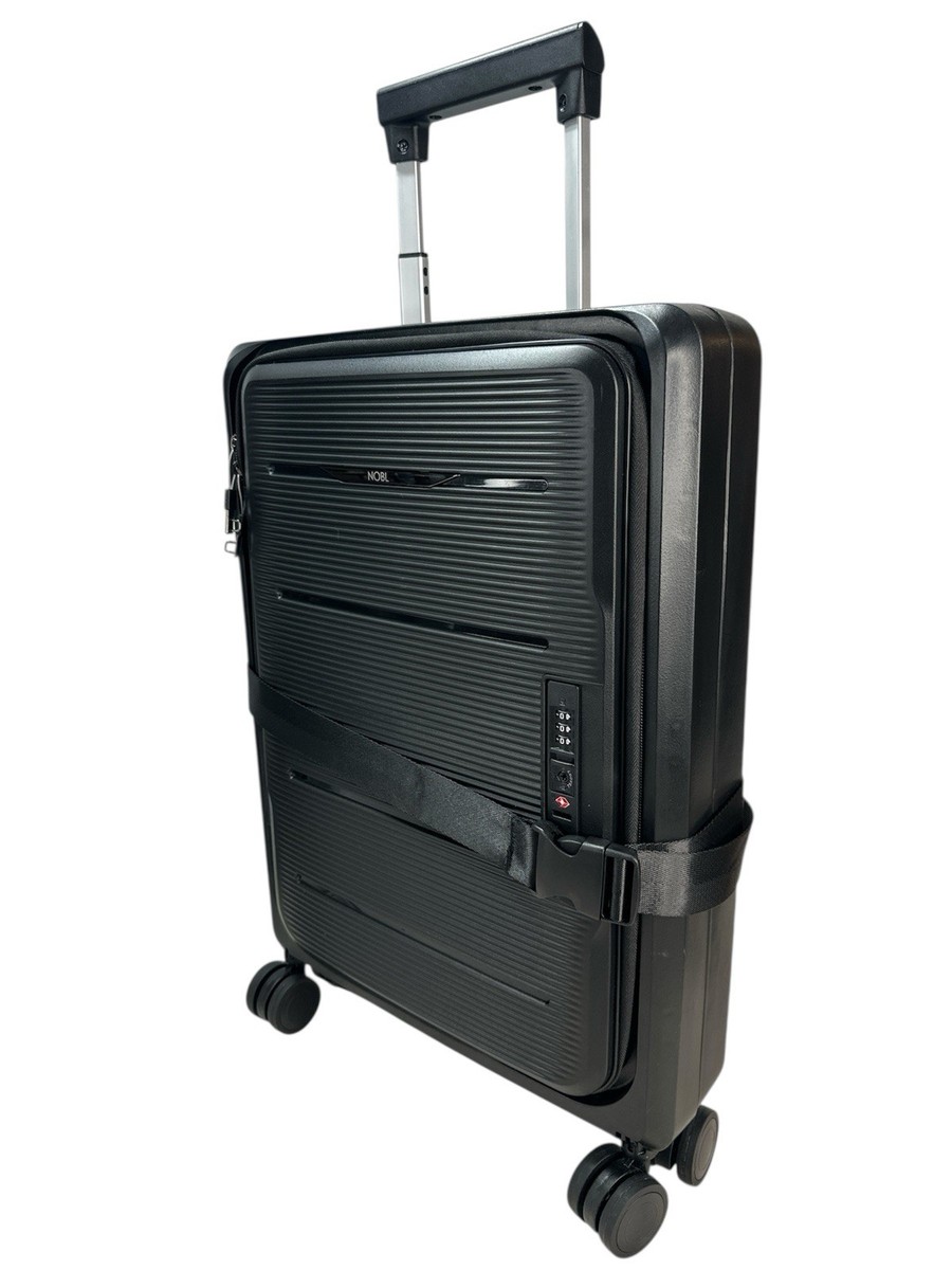 NOBL Original Collapsible Carry-On Spinner in Black Compact