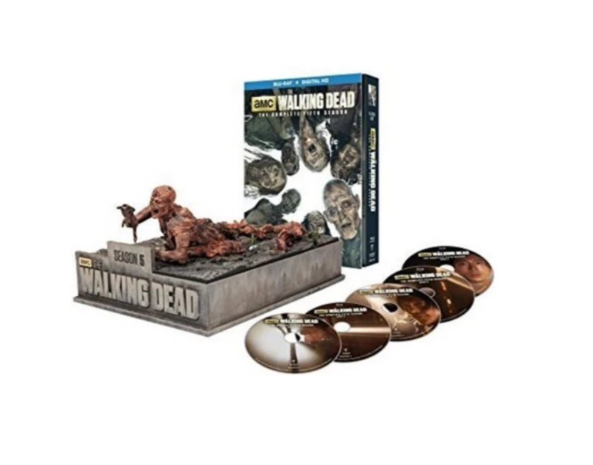 Walking Dead Season 5 Limited Edition Asphalt Walker BluRay Set Brand New RARE!! - Image 2 of 4