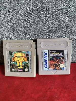 The Castlevania Adventure + Double Dragon II , Nintendo Gameboy  2x Spiele