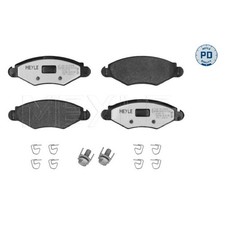 Satz Bremsbeläge Bremsklötze vorne für Peugeot 206 2A/C SW 2E/K 206+ 2L | 244