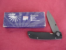Vintage Camillus CUDA A2 Knife + Box, U.S.A. Single Lock Blade, Rare Piece