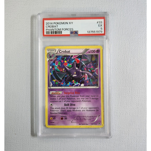 Crobat graded PSA 5 for sale on eBay