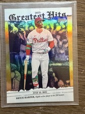 2026 Topps Series 1 Baseball Bryce Harper #GH-10 2025 Greatest Hits Gold /50