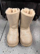 UGG Australia Kids Bailey Bow II Boots, Shimmer