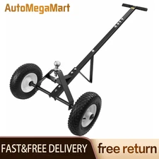 Trailer Dolly 600lbs Capacity with 12" Tires 1-7/8" Hitch Ball Heavy Duty Mover