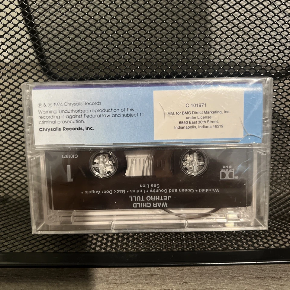JETHRO TULL: War Child CHRYSALIS Cassette- New Sealed! - Image 3 of 4
