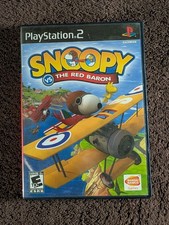 Snoopy vs. The Red Baron Sony PlayStation 2, 2006) CIB With Manual Tested PS2