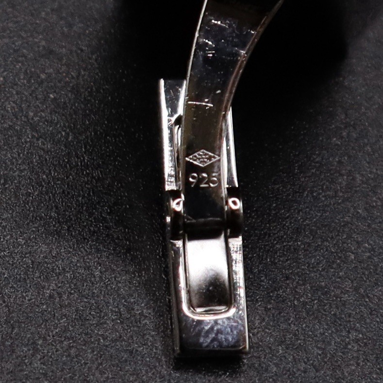 Cartier Sterling Silver 925 Rectangular Men's Cuf… - image 5