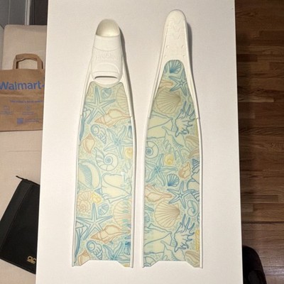Problue Prussian Blue Shell Rain Fins Soft Tiffany Green/White EU 38-39 00006057