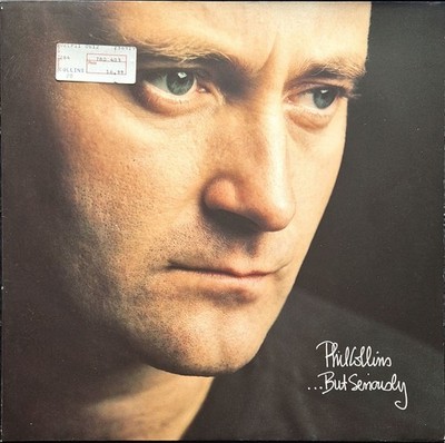 Phil Collins - But Seriosl (1989) WEA Vinyl LP 256919-1 Excellent