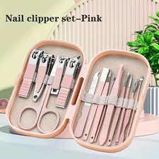 14 Pcs Portable Nail Clipper Set with Ear Pick, Durable Manicure Tools for Dormi