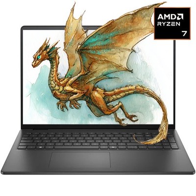  Dell Laptop 16'' Touch Backlit 8 cores AMD Ryzen 7 UpTo 64GB RAM 4TB Windows 11