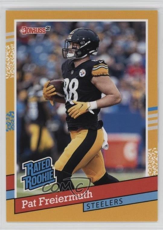 2021 Panini Instant NFL Rated Rookie Retro /2231 Pat Freiermuth #BW17 RC rs2