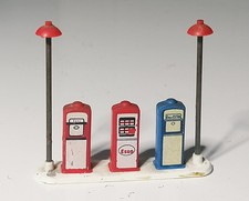 Rarität: Original LEGO 310 Esso Tankstelle Zapfsäulen HO 1:87 – Vintage 1950er