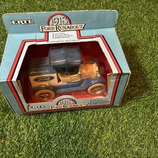 Ertl 1918 Ford Runabout Diecast Truck Bank New In Box 1/25 Scale