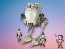  AT-ST & 2x AT-ST Driver STAR WARS von Kenner...