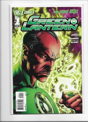 DC Comic Green Lantern #1 2011 NM to NM+ Never Taken Out Of Sleeve