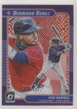 2021 Panini Donruss Optic Diamond Kings Red Dragon Prizm /110 Jose Ramirez 0l6z