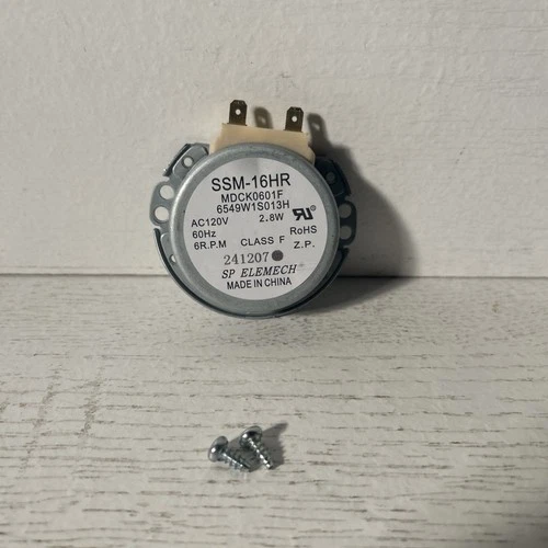 NEW OEM GE Microwave Motor for Glass Plate WB26X35487 For JVM7195SK6SS