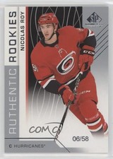 2018 SP Game Used Edition Authentic Rookies 6/58 Nicolas Roy #127 Rookie RC z3b