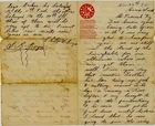 CIVIL WAR LETTER - 23rd Indiana Vols - Soldiers Killed Hoisting Cannon Paducah!