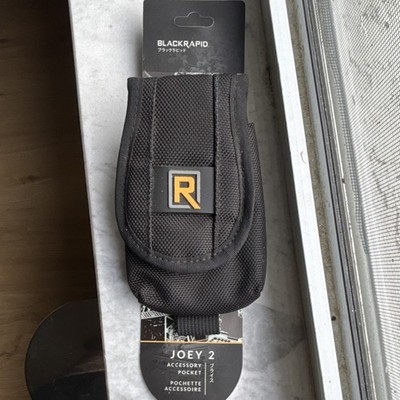 BlackRapid Joey 2 Accessory Pocket Universal Compatible Black Fabric