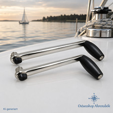 ANDERSEN Winschkurbel 10" (254mm) mit Sicherung &ndash; hochwertige Winschkurbel