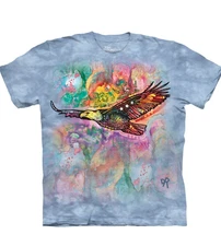 The Mountain Russo Eagle,  Adult Unisex T Shirt, Size Medium - Brand New