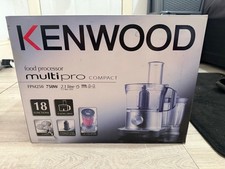 Kenwood MultiPro Compact FPM250 750W Food Processor with 2.1L Bowl & 1.2L Blende